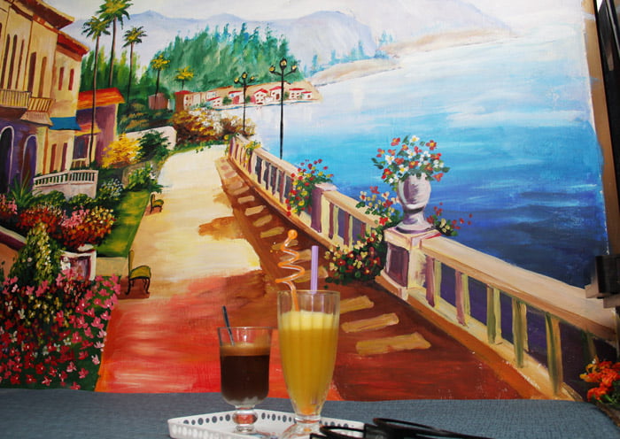 vẽ tranh tường cafe tphcm